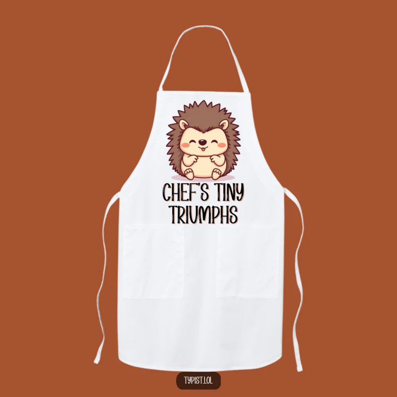 Funny Hedgehog Apron: Cook Up Tasks with Charm