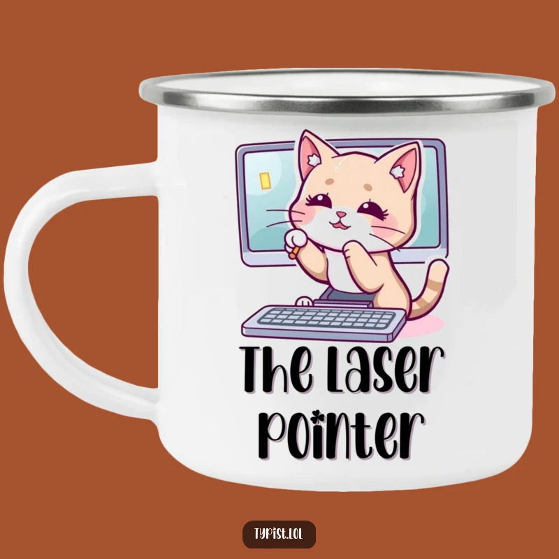 Funny Cat Camping Mug: Hilarious Outdoor Companion for Playful Adventures