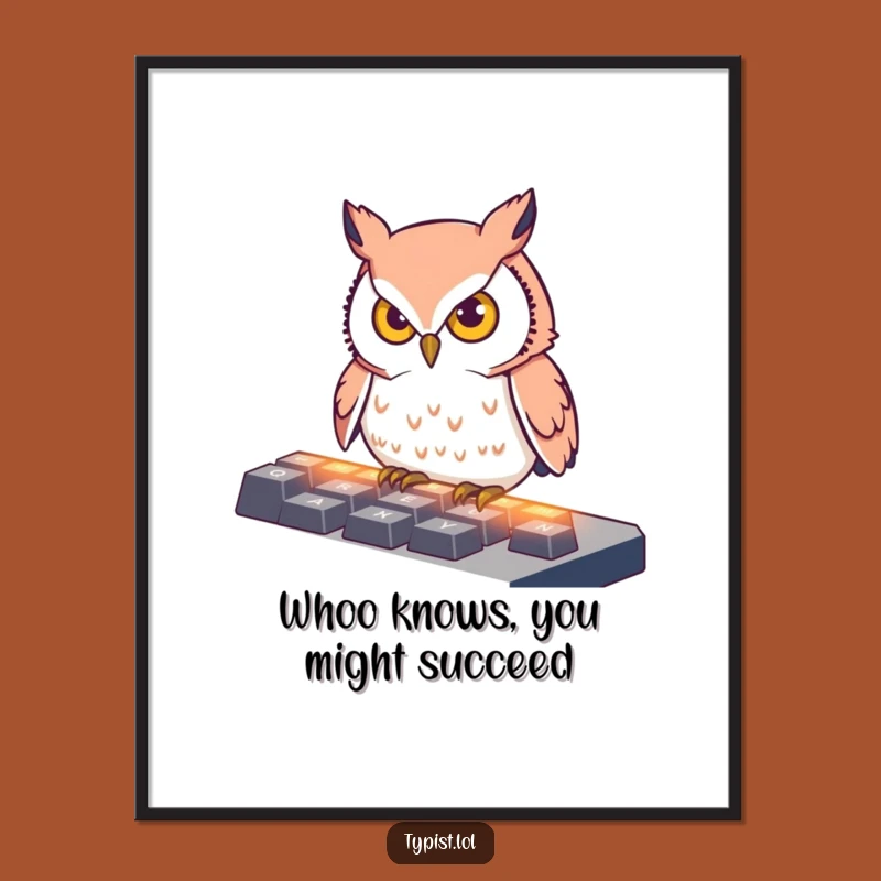 Free Printable Owl Art - Focused Downloadable Wisdom Decor