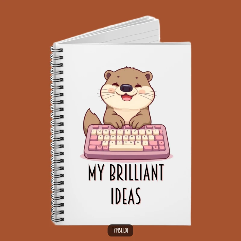 Funny Otter Productivity Notebook: Happy Pages for Your Ideas