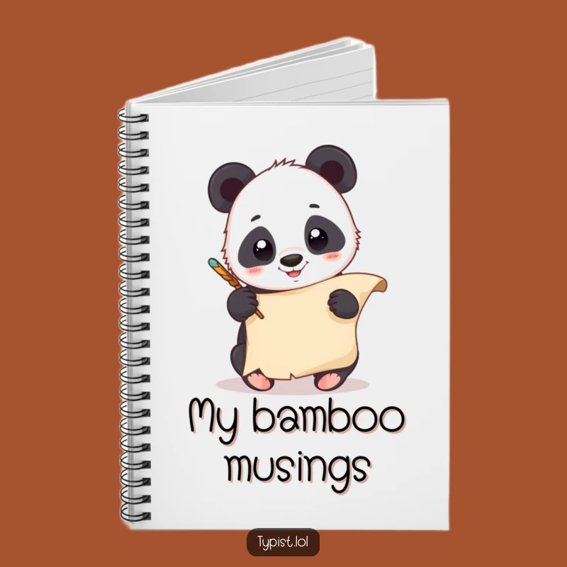 Funny Panda Quill Notebook: Jot Down Artistic Ideas Instantly